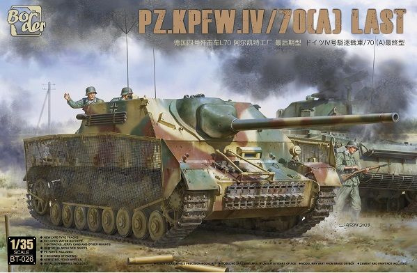 Самоходное орудие PZ.KPFW.IV L/70(A) FINAL 1/35 - BT-026 #1