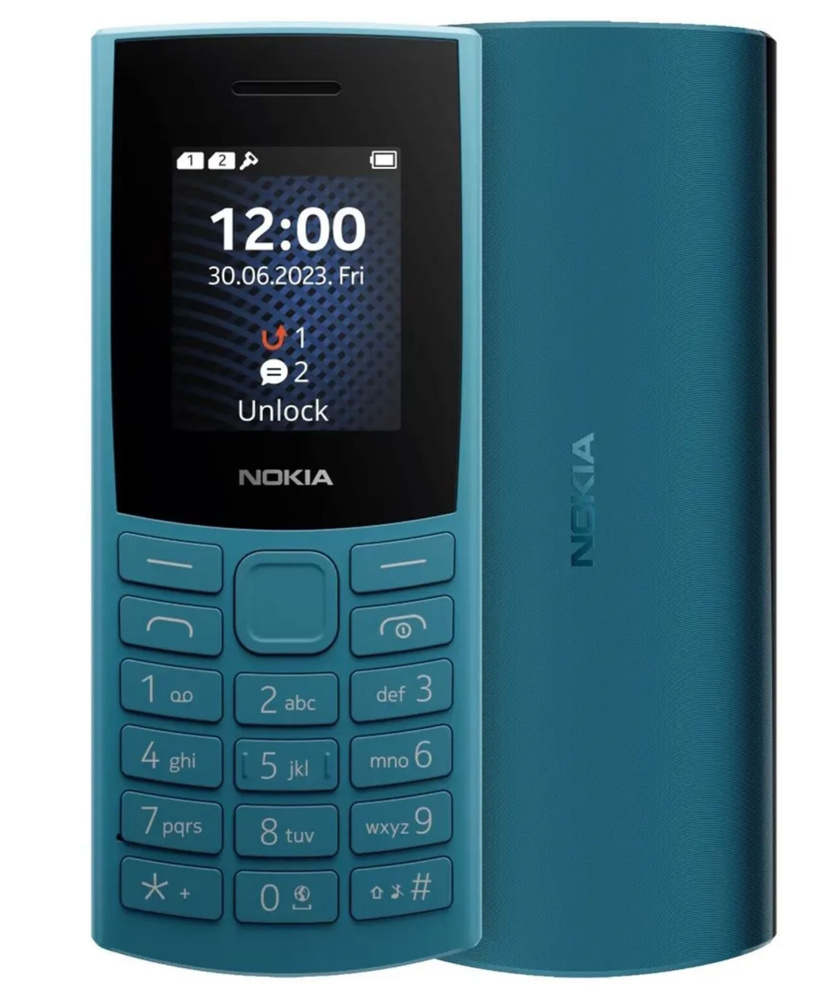 Мобильный телефон Nokia 105 DS (TA-1557) синий #1