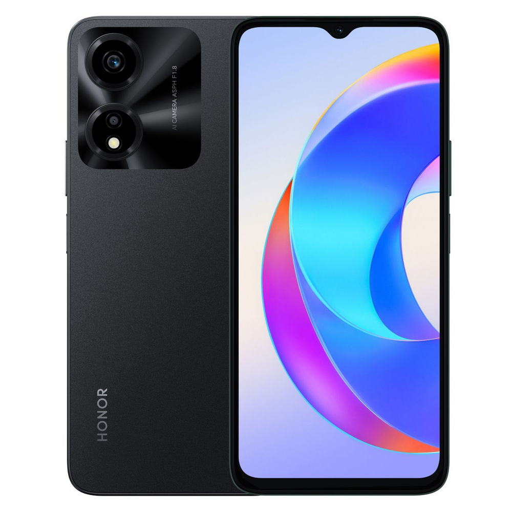 Honor Смартфон X5 PLUS 4/64GB Black 4/64 ГБ, черный #1