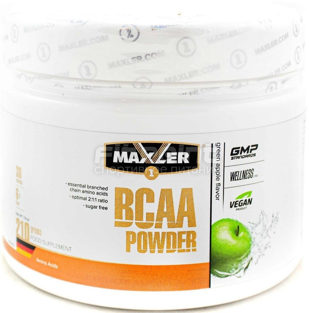 БЦАА (BCAA), Maxler BCAA Powder, 210 г #1