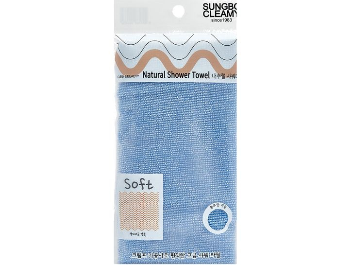 Мочалка для душа Sung Bo Cleamy Natural Shower Towel #1