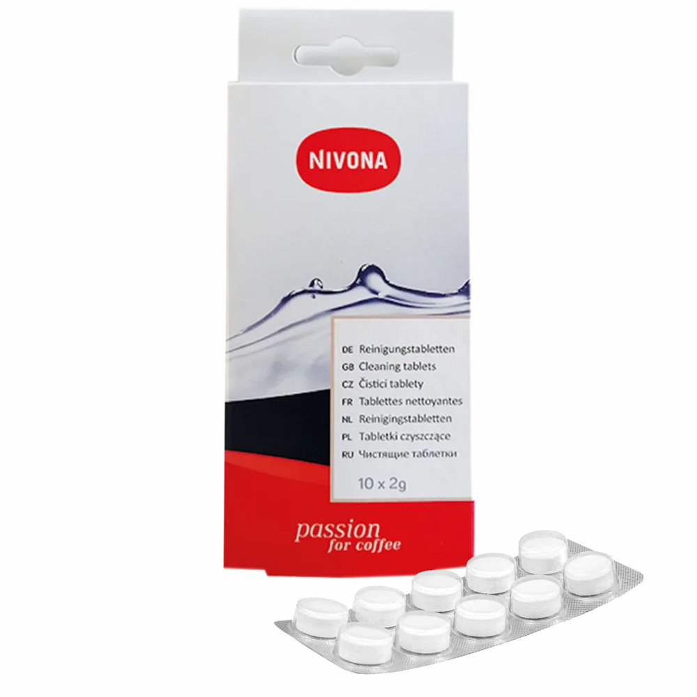 Таблетки для чистки гидросистемы Nivona NIRT 701, очистка от примесей и кофейных масел  #1