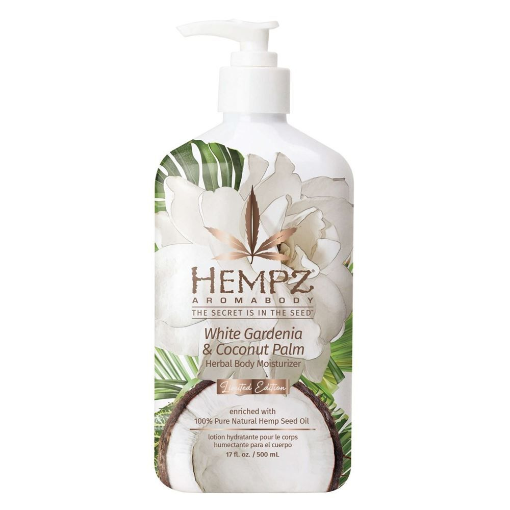 Hempz Молочко для тела увлажняющее Белая Гардения и Кокос White Gardenia & Coconut Palm Herbal Body Moisturizer, #1