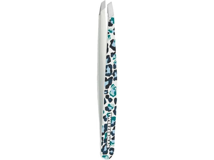 Пинцет скошенный TWEEZERMAN SLANT TWEEZER LEOPARD PRINT #1