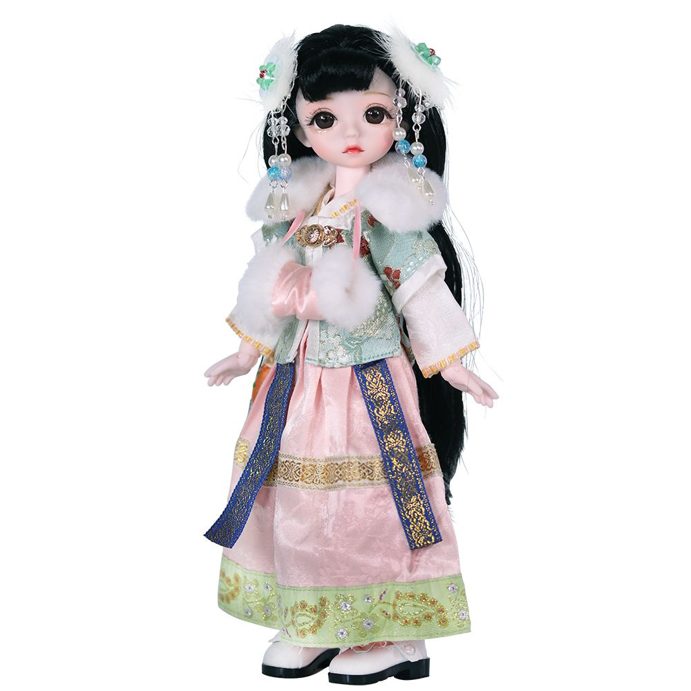 DBS 1/4 BJD 28 см в стиле аниме, включая одежду и обувь, куклы для девочек,barbie looks,кукла шарнирная,lol #1