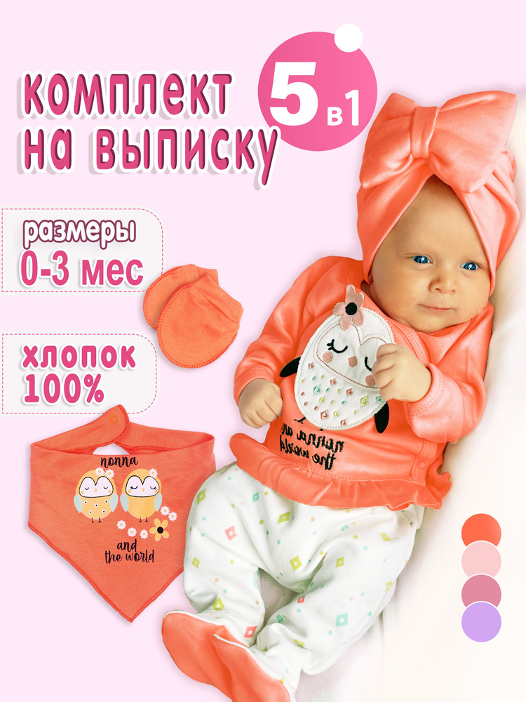 Комплект на выписку Nonna baby Новорожденка и малыши #1