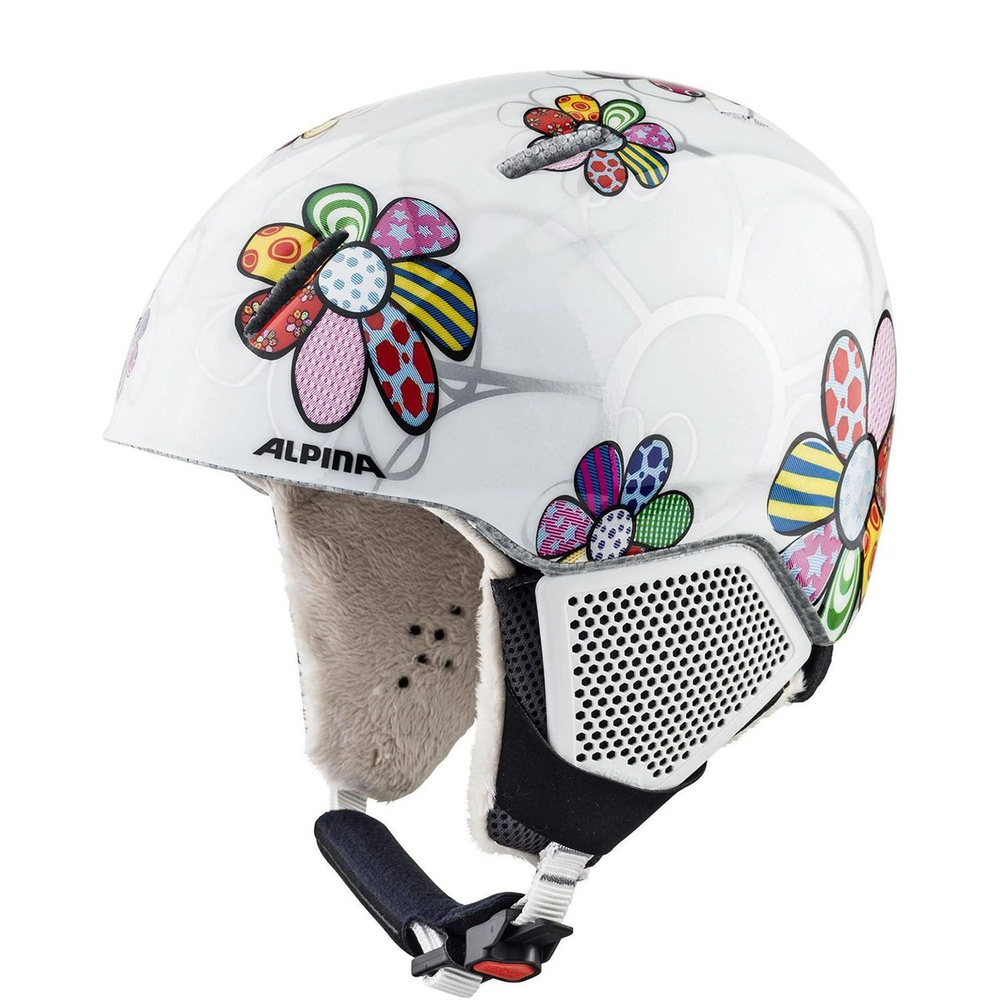 Шлем Детский Alpina Carat Lx Patchwork Flower Gloss (См:51-55) #1