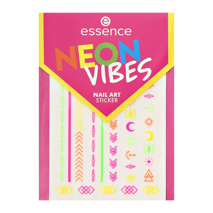 Наклейки для ногтей ESSENCE NEON VIBES NAIL ART STICKER #1