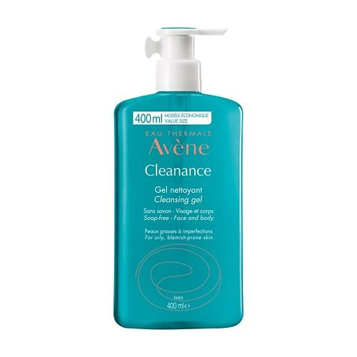 AVENE Cleanance Очищающий гель для жирной проблемной кожи, 400 мл  #1