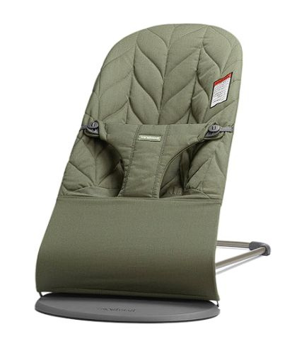 Кресло-шезлонг BabyBjorn Bliss Woven Petal quilt Dark Green 0061.40 #1