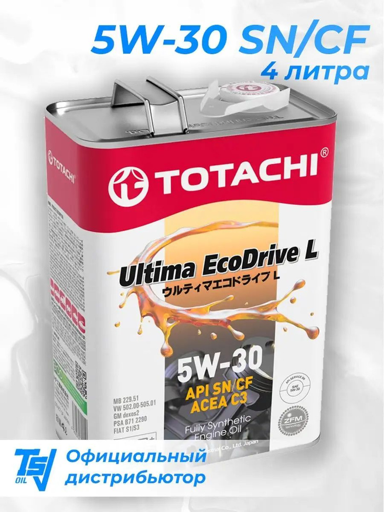 TOTACHI 5W-30 Масло моторное, Синтетическое, 4 л #1