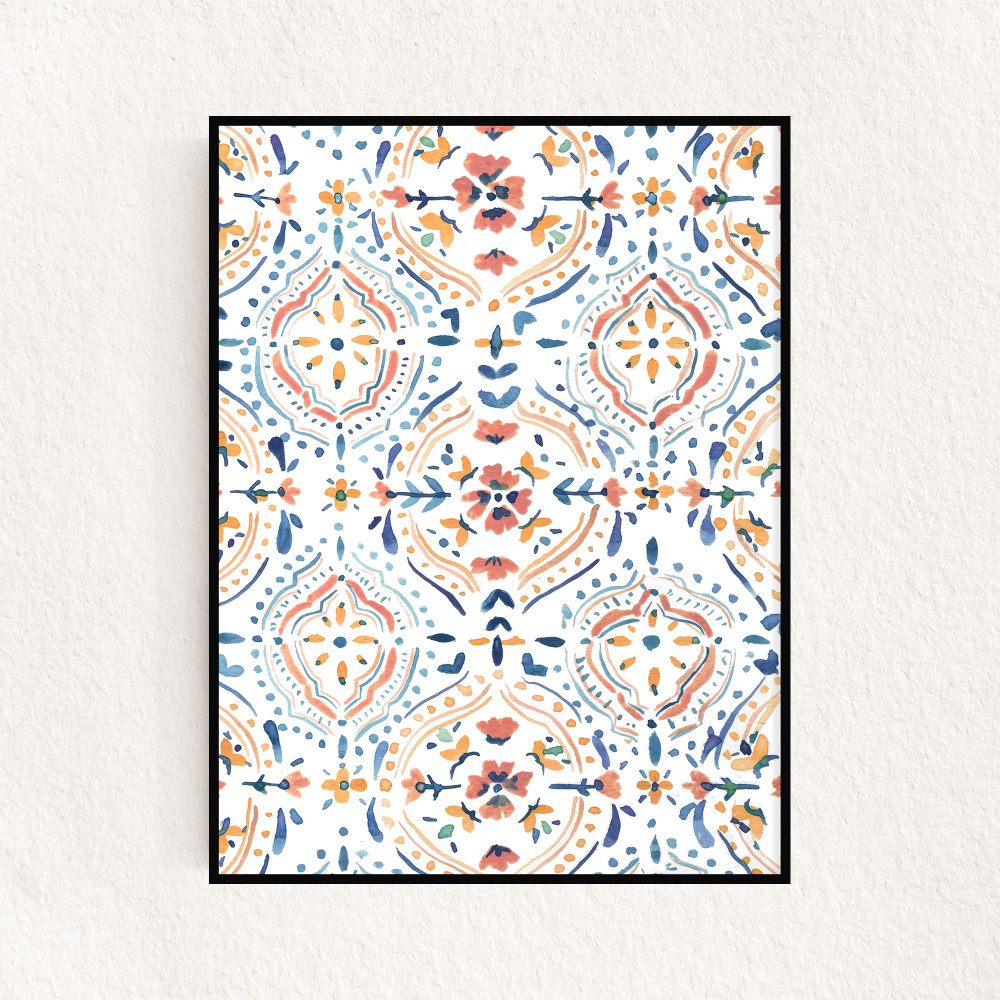 Постер "Moroccan Tiles", 30х40см #1