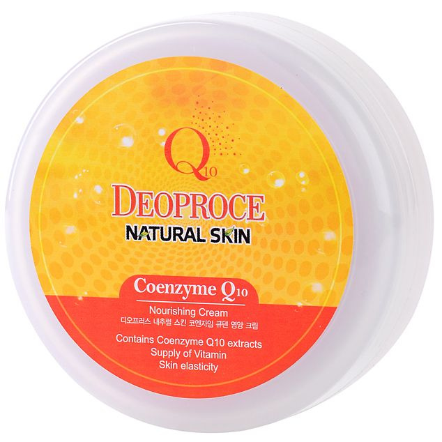 Deoproce Крем для лица и тела с коэнзим q10 Natural Skin Coenzyme Q10 Nourishing Cream, 100 г  #1