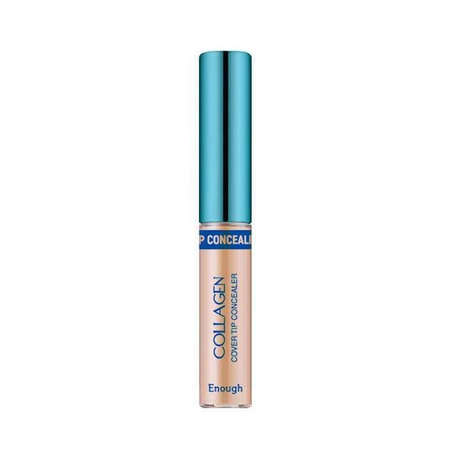 Enough Коллагеновый консилер 02 Collagen Cover Tip Concealer #1