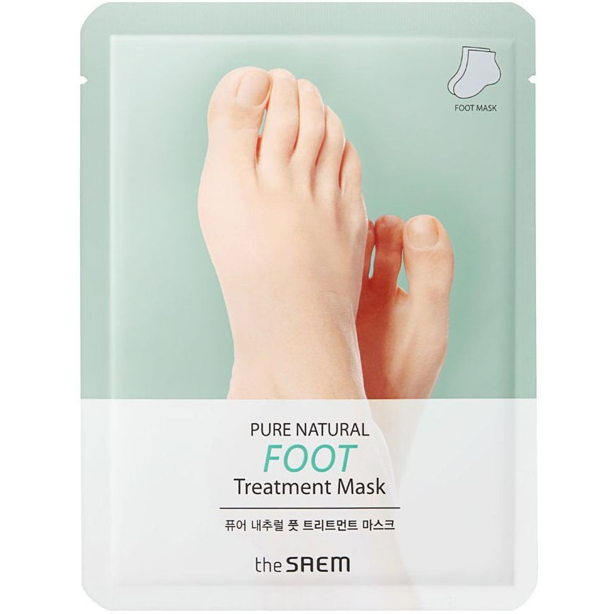 Маска-носочки для ног The Saem Pure Natural Foot Treatment Mask, 16 г #1