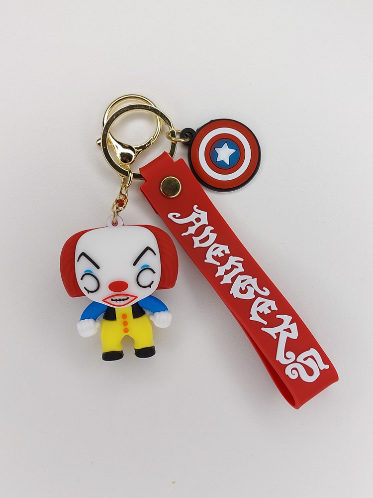 Брелок keychain силиконовый Пеннивайз Pennywise из фильма Оно Стивен Кинг  #1