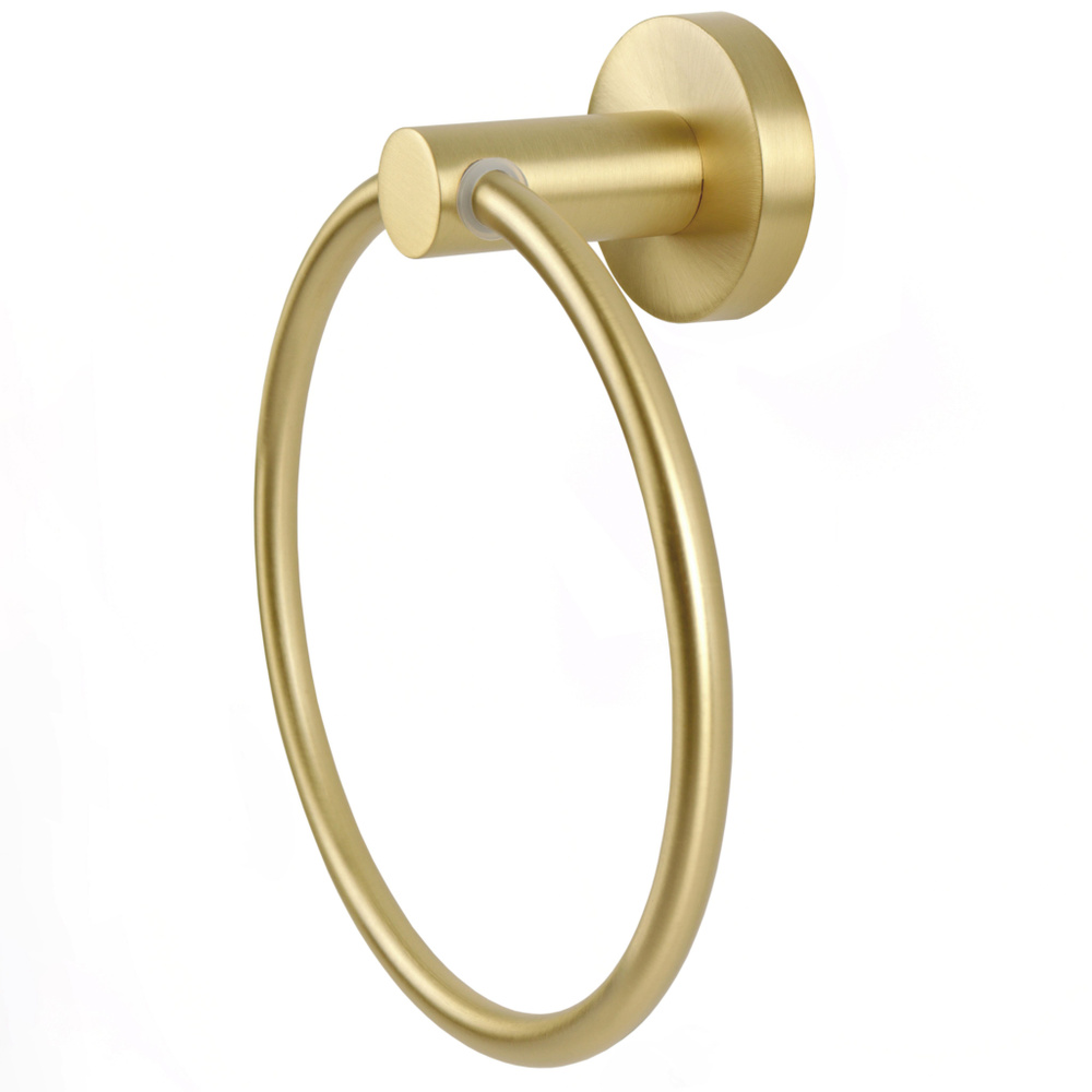 Держатель для полотенец Gold Raindrops, полотенцедержатель кольцо для ванной комнаты  #1