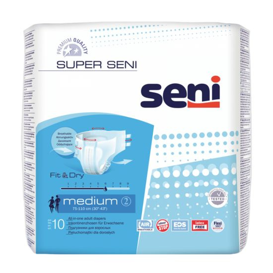 Подгузники для взрослых Super Seni Classic Medium (2) 10 шт #1