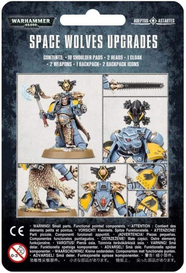 Набор сборных моделей Warhammer 40000 - Space Wolves Upgrade Pack #1