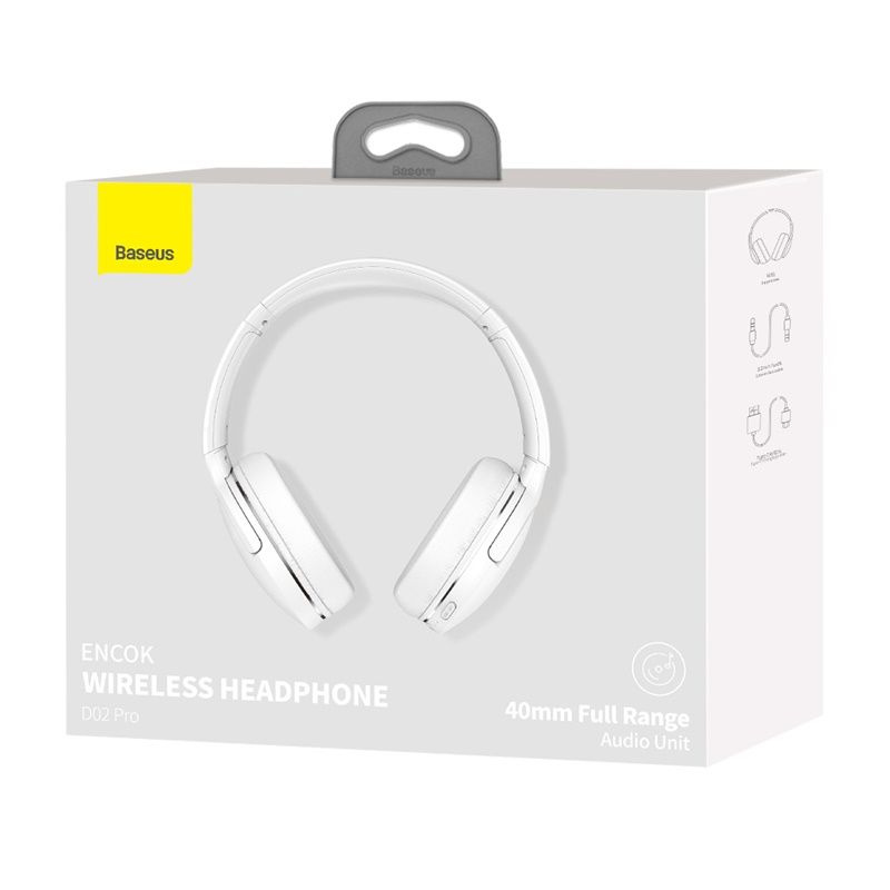 Наушники Полноразмерные Baseus ENCOK WIRELESS HEADPHONE D02 Pro 40mm Full Range  #1