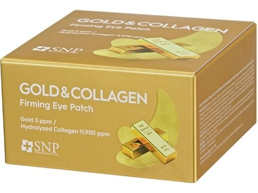 Патчи для области вокруг глаз SNP Gold Collagen Firming #1