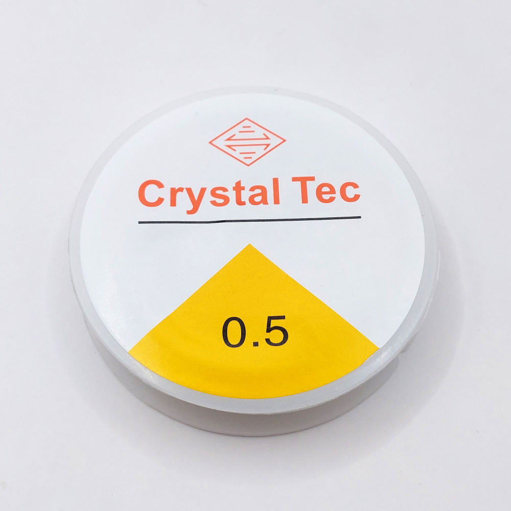 Резинка для браслетов Crystal Tec 0.5 мм (14 м) прозрачная, 1 штука  #1