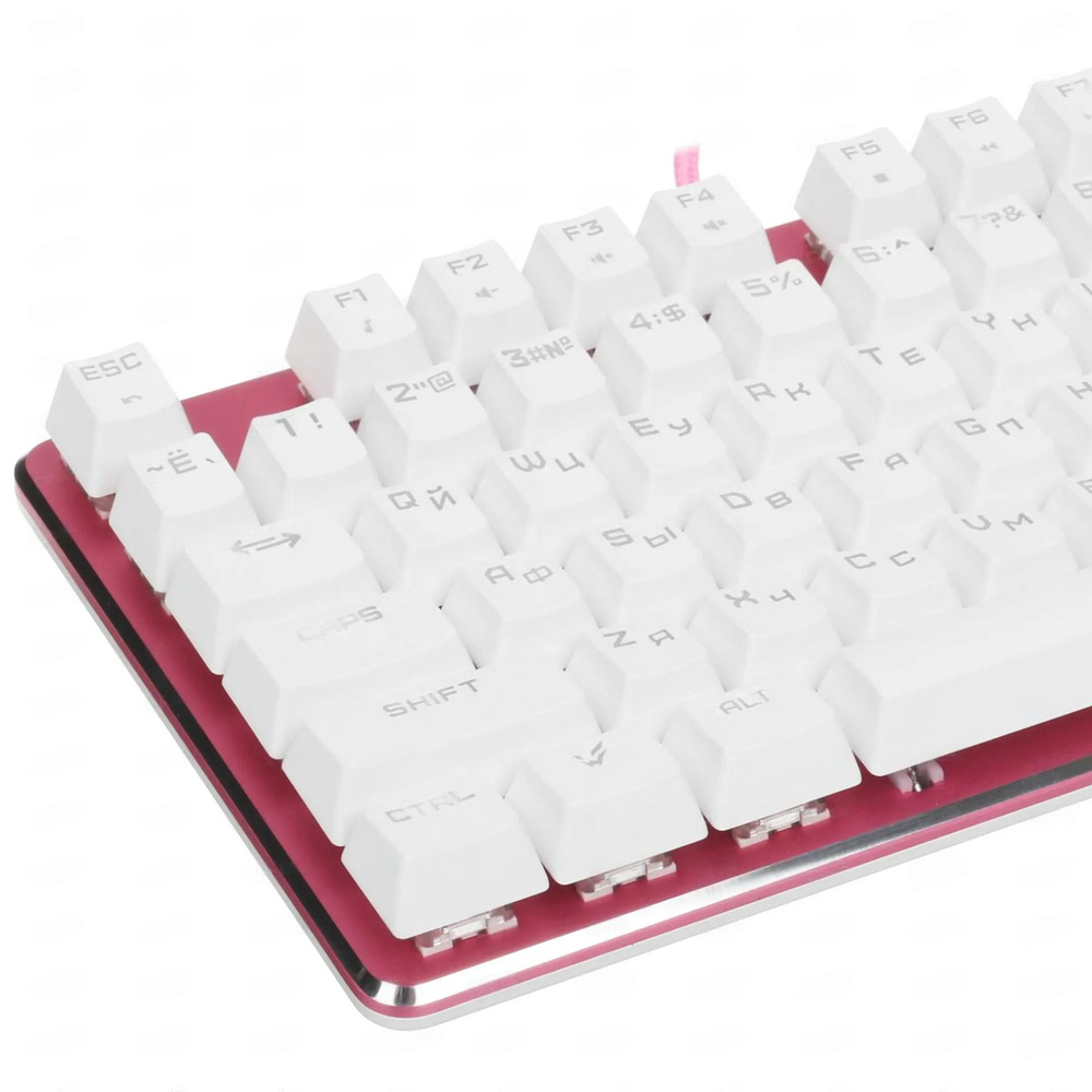 Игровая клавиатура для компьютера проводная механическая, Kailh Red, клавиш - 87, USB, красная, ARDOR #1