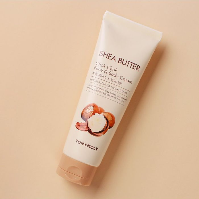 Крем для тела с маслом ши TONYMOLY SHEA BUTTER CHOK CHOK BODY CREAM 250мл #1