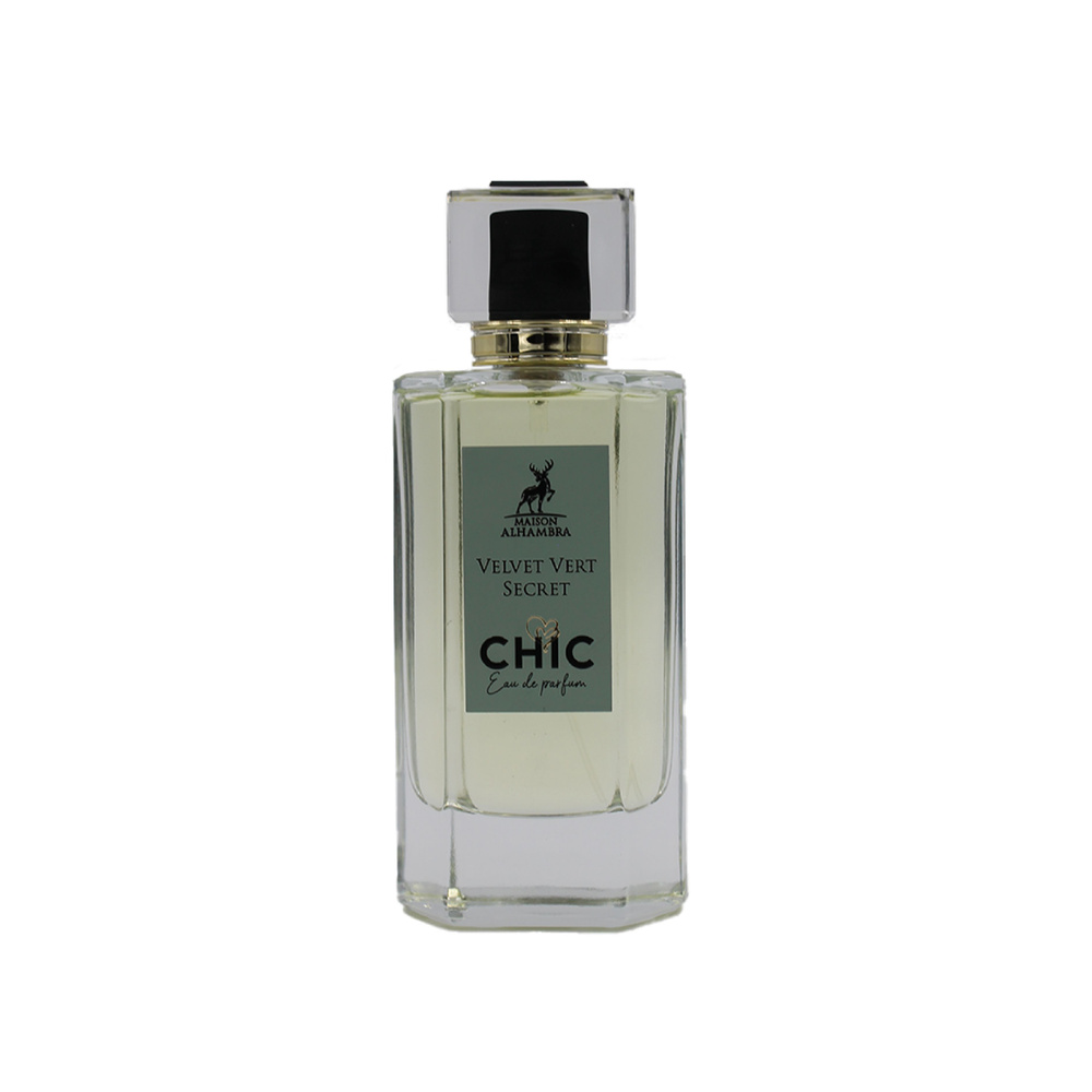 Арабские духи Alhambra Chic Velvet Vert Secret 100ml Альхамбра Чик Вельвет Верт Секрет парфюм для женщин, #1