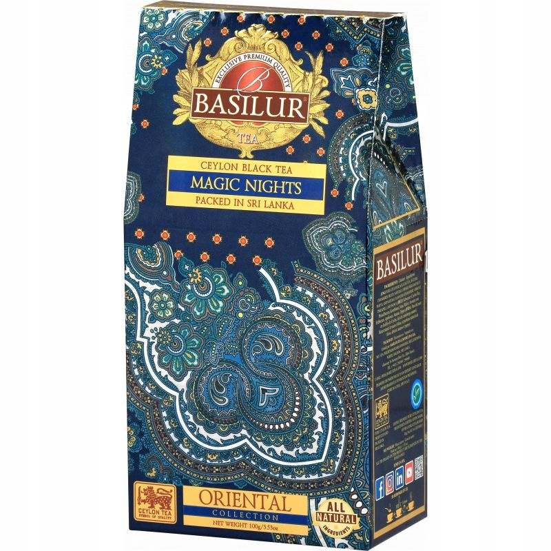 Чай черный листовой BASILUR MAGIC NIGHTS, 100г, Шри-Ланка #1