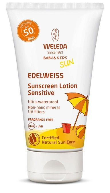 WELEDA Натуральный солнцезащитный крем для младенцев и детей SPF 50  #1