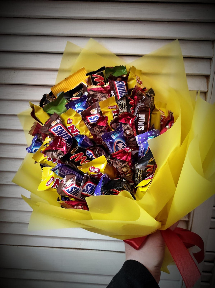 букет из конфет - купить с доставкой по выгодным ценам в интернет ...
