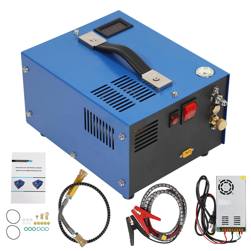 Портативный воздушный компрессор PCP 4500 фунтов на квадратный дюйм/300 ...