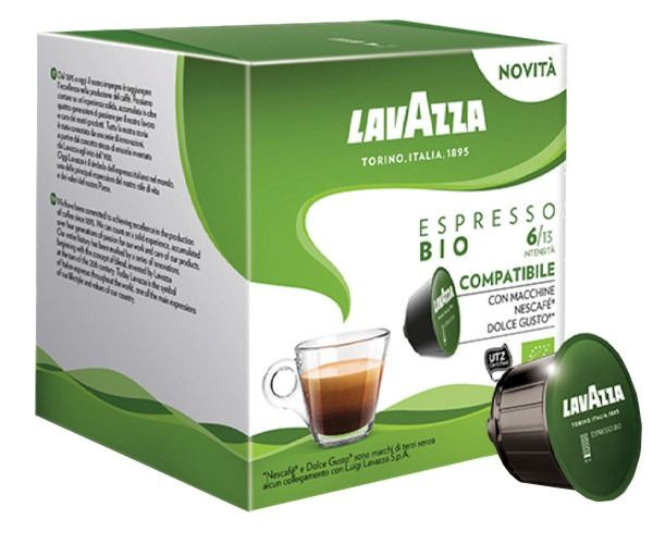 Кофе в капсулах Lavazza Dolce Gusto Bio Espresso, 96 шт (коробка) #1