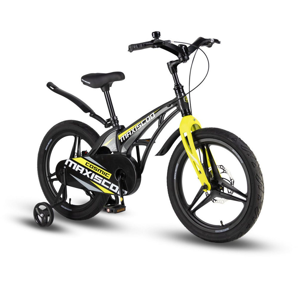 Велосипед MAXISCOO COSMIC Deluxe 18'' (2024) Мокрый Антрацит MSC-C1835D (Рост 110-130 см)  #1