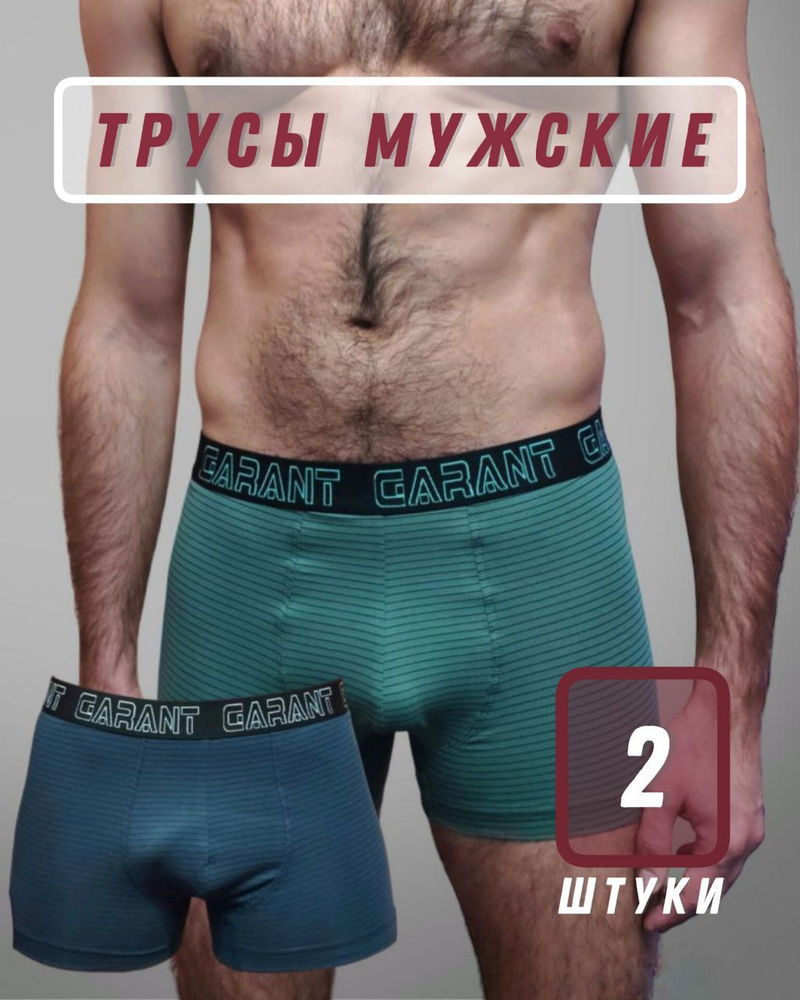 Комплект трусов боксеры Garant Хлопок, 2 шт #1