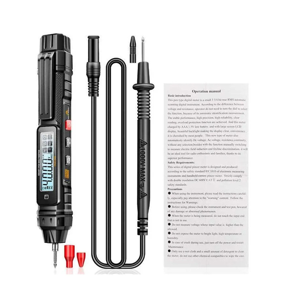 Ручка-мультиметр, индукционная ручка для электрика ANENG A3005 ...