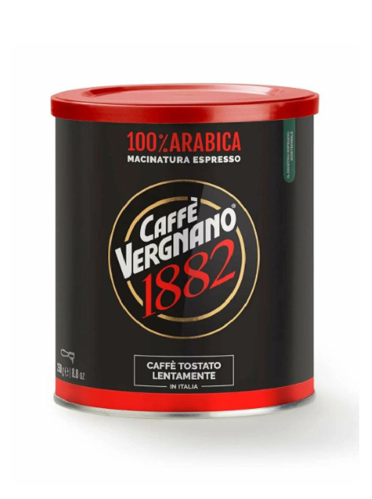 Кофе молотый Vergnano 100% Arabica Espresso, 250 г #1