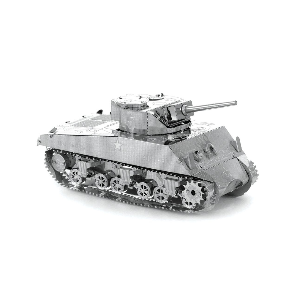 Конструктор металлический 3D Шерман танк #1