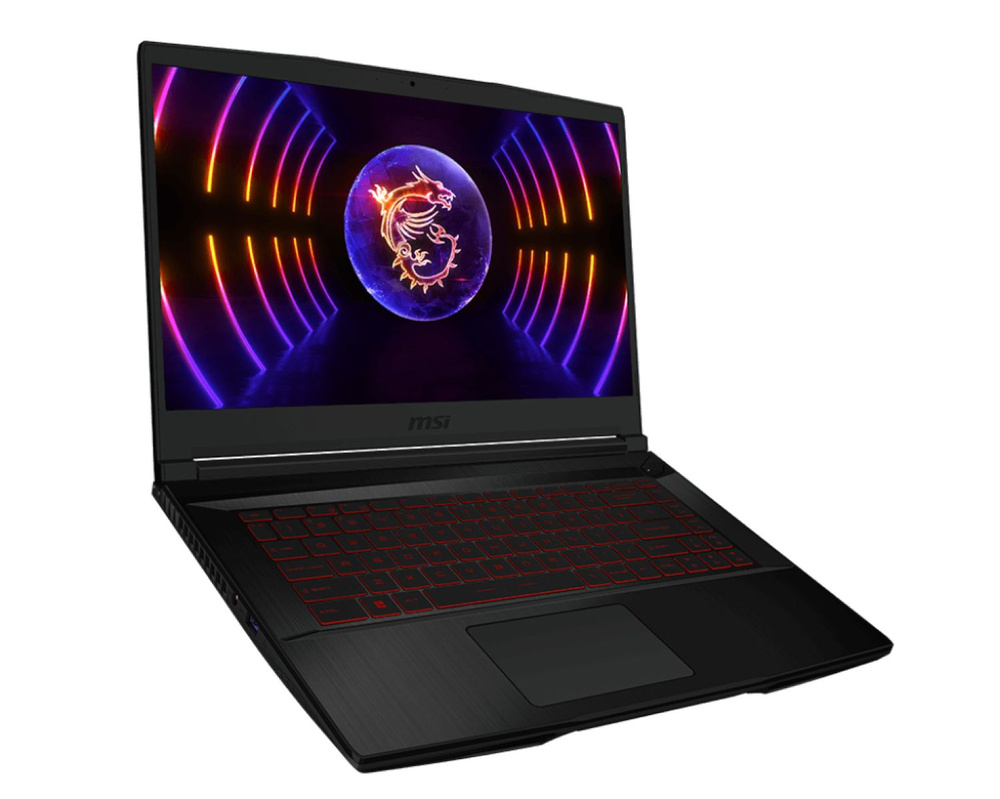 MSI GF63 Thin Игровой ноутбук 15.6", Intel Core i5-12450H, RAM 8 ГБ, SSD 512 ГБ, NVIDIA GeForce RTX 3050 #1