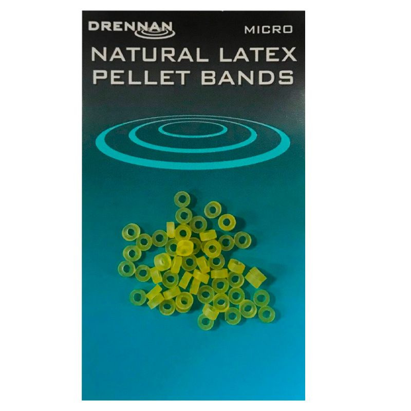 Кольца силиконовые Drennan Latex Pellets Bands Natural Micro 50 шт. #1