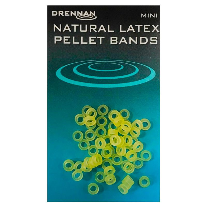 Кольца силиконовые Drennan Latex Pellets Bands Natural Mini 50 шт. #1