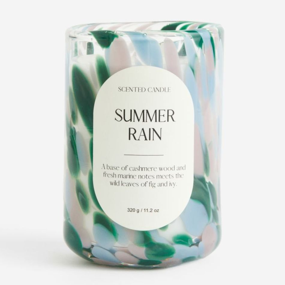 H&M Home Свеча ароматическая "Summer Rain", 11 см х 8 см, 1 шт #1