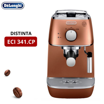 DELONGHI EMFI.CP Distinta Milk Frother - Gold - EDM Coffee: Jual