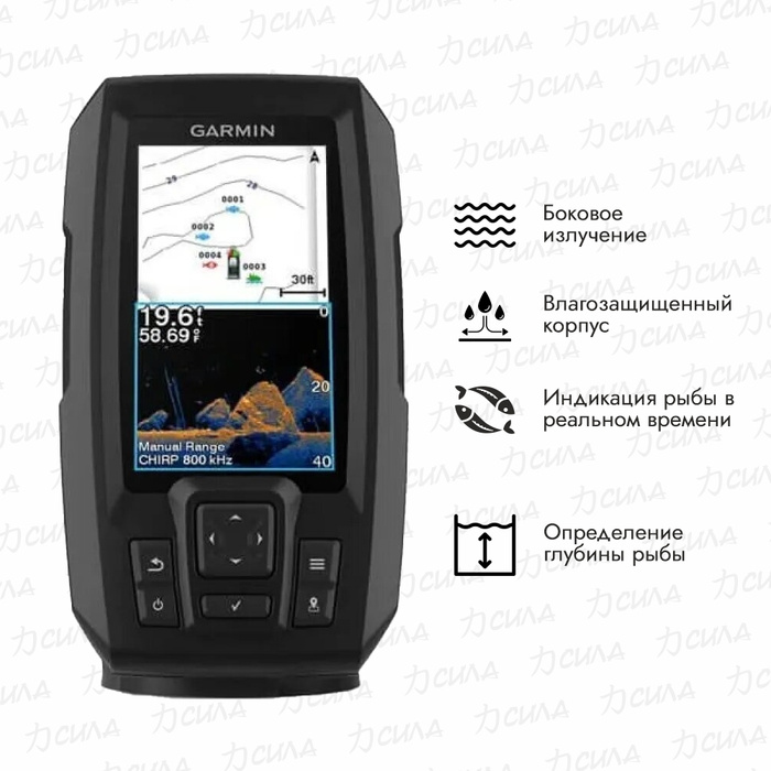 Эхолот гармин 4 плюс инструкция. Эхолот Garmin Striker vivid 4cv