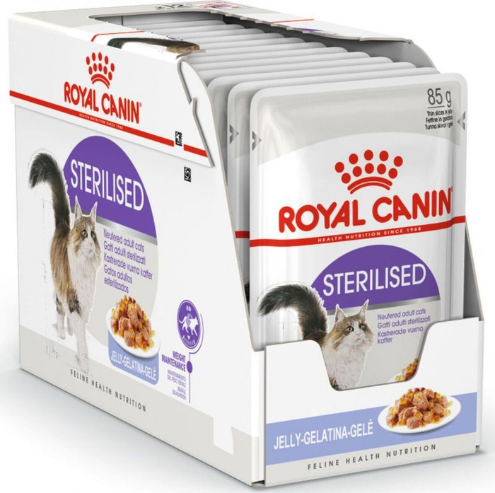 Royal canin sterilised влажный. Корм для стерилизованных кошек Royal Canin Sterilised в соусе 85 г пауч. Royal Canin Hypoallergenic для кошек паучи. Royal Canin Hypoallergenic для кошек влажный.