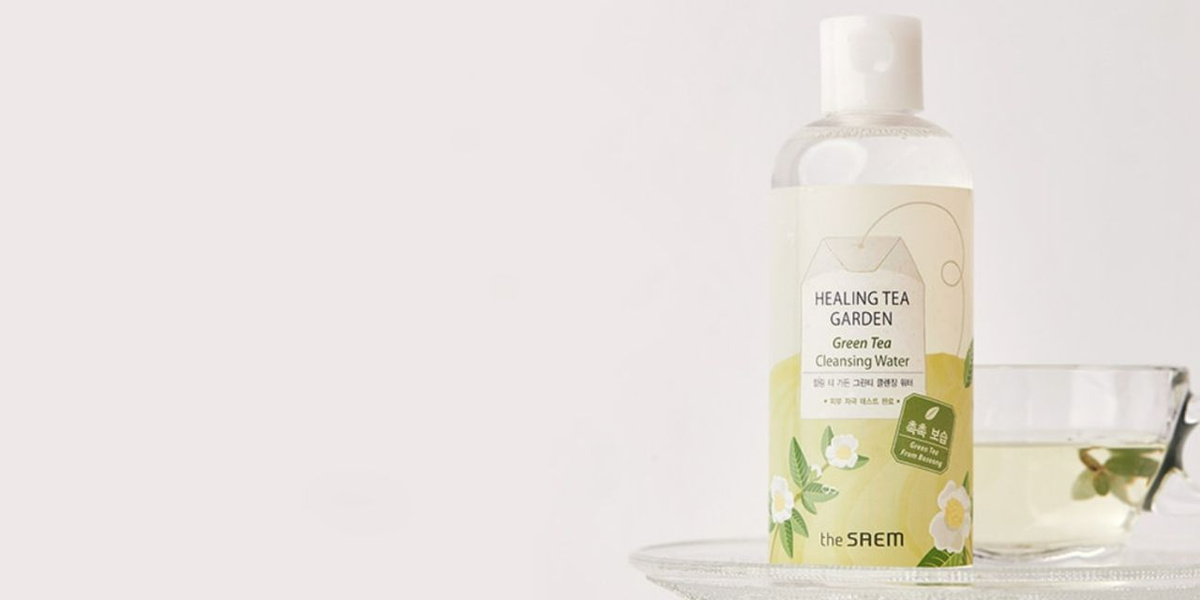 Очищающая вода The Saem Healing Tea Garden Green Tea Cleansing Water