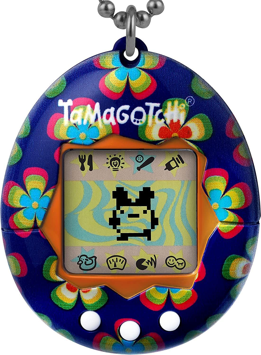 Retro Flowers Tamagotchi