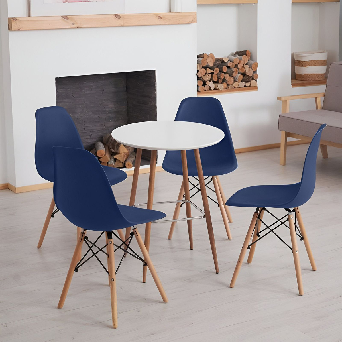 BYROOM Home FIKA синие стулья для гостинной