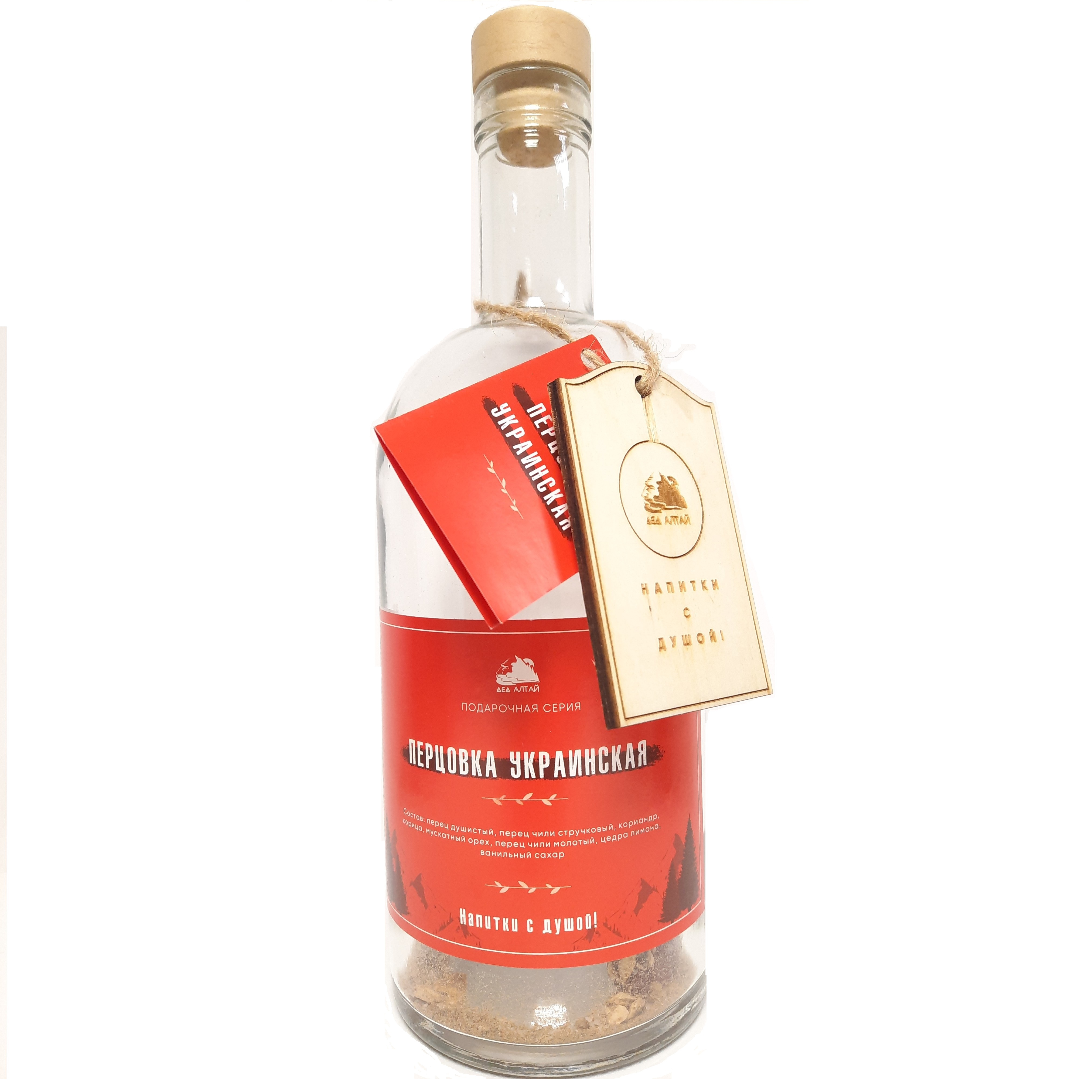 Набор трав и специй в бутылке Дед Алтай (Подарочная серия) "Зимняя ...